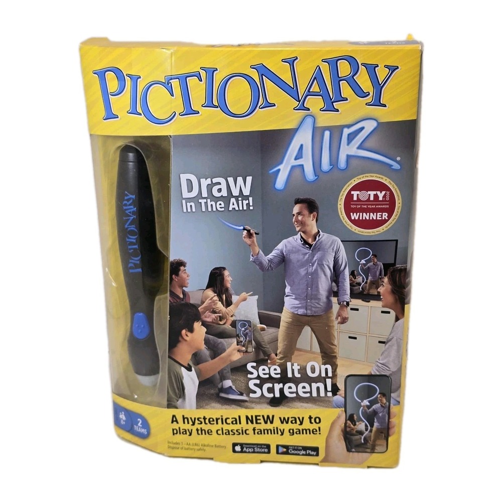 Pictionary‎ Air By Mattel - Classic Family Fun Board Game - NIB